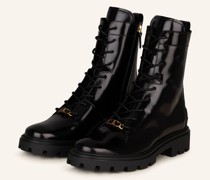 Schnürboots - SCHWARZ
