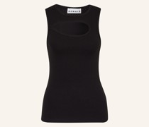 Top mit Cut-out