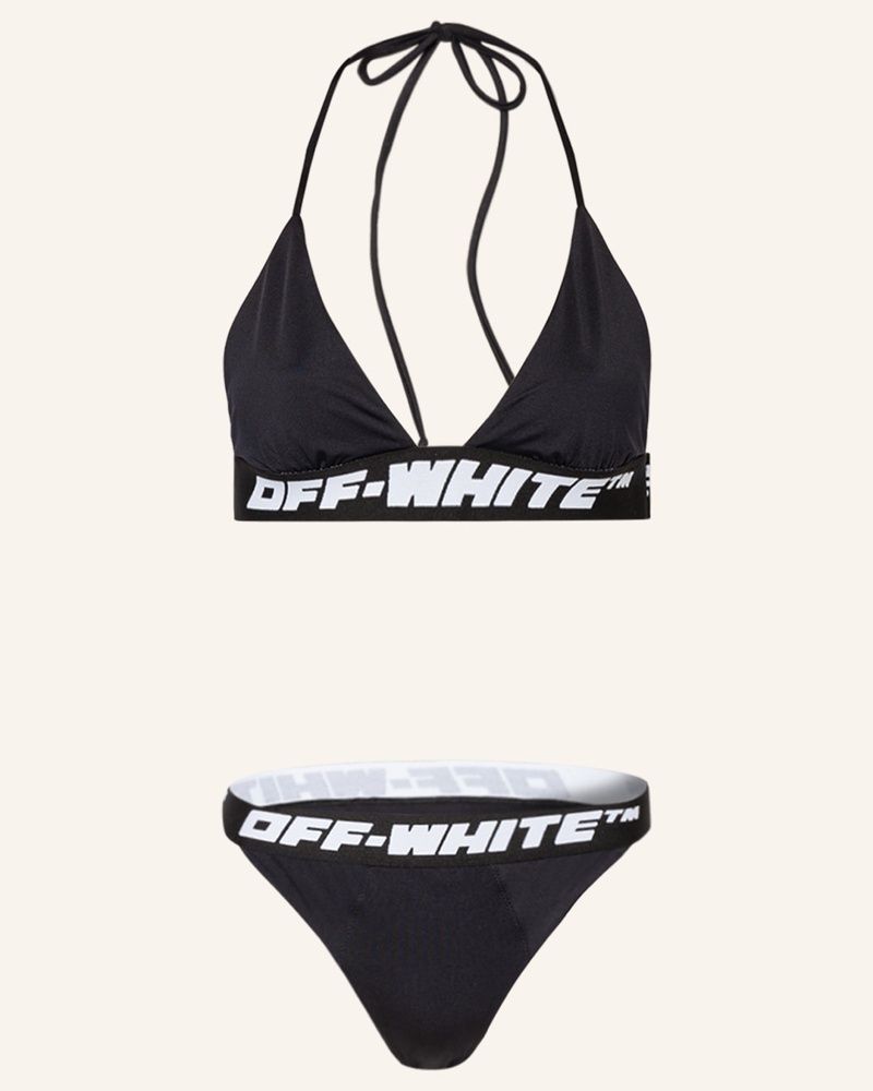 OFF-WHITE Damen Triangel-Bikini
