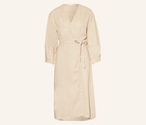 Wickelkleid AMOSIW mit Leinen