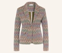 Blazer mit Glitzergarn