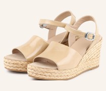 Wedges MALTE - BEIGE