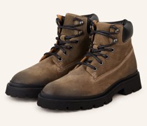 Schnürboots CPH171M - OLIV/ SCHWARZ