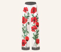 Marlenehose aus Seide