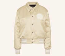 Blouson in Lederoptik