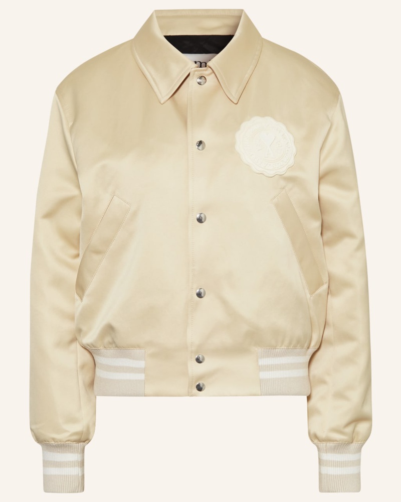 Ami Damen Blouson in Lederoptik