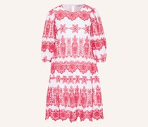 Kleid mit Lochspitze