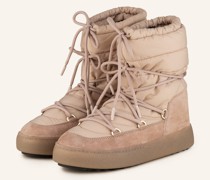 Moonboots LTRACK SUEDE NYLON - NUDE