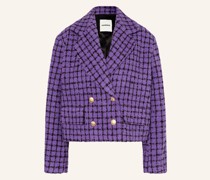 Bouclé-Jacke