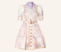 Hemdblusenkleid HIGH TIDE mit Leinen und Seide