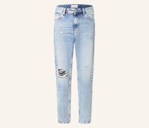Destroyed Jeans Regular Taper Fit