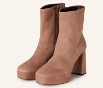 Plateau-Sandaletten - TAUPE
