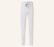 Piqué-Hose im Jogging-Stil Extra Slim Fit