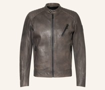 Lederjacke