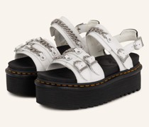 Plateau-Sandalen VOSS II - WEISS