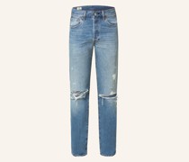 Destroyed Jeans 501 Straight Fit