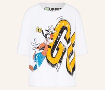 T-Shirt mit Schmucksteinen