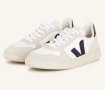Sneaker V-10 - WEISS/ HELLGRAU