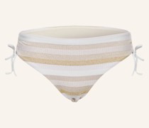 High-Waist-Bikini-Hose SIMONA mit Glitzergarn
