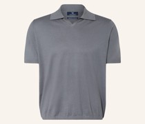 Strick-Poloshirt