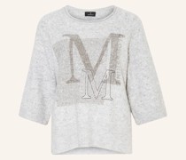 Pullover mit 3/4-Arm und Schmucksteinen