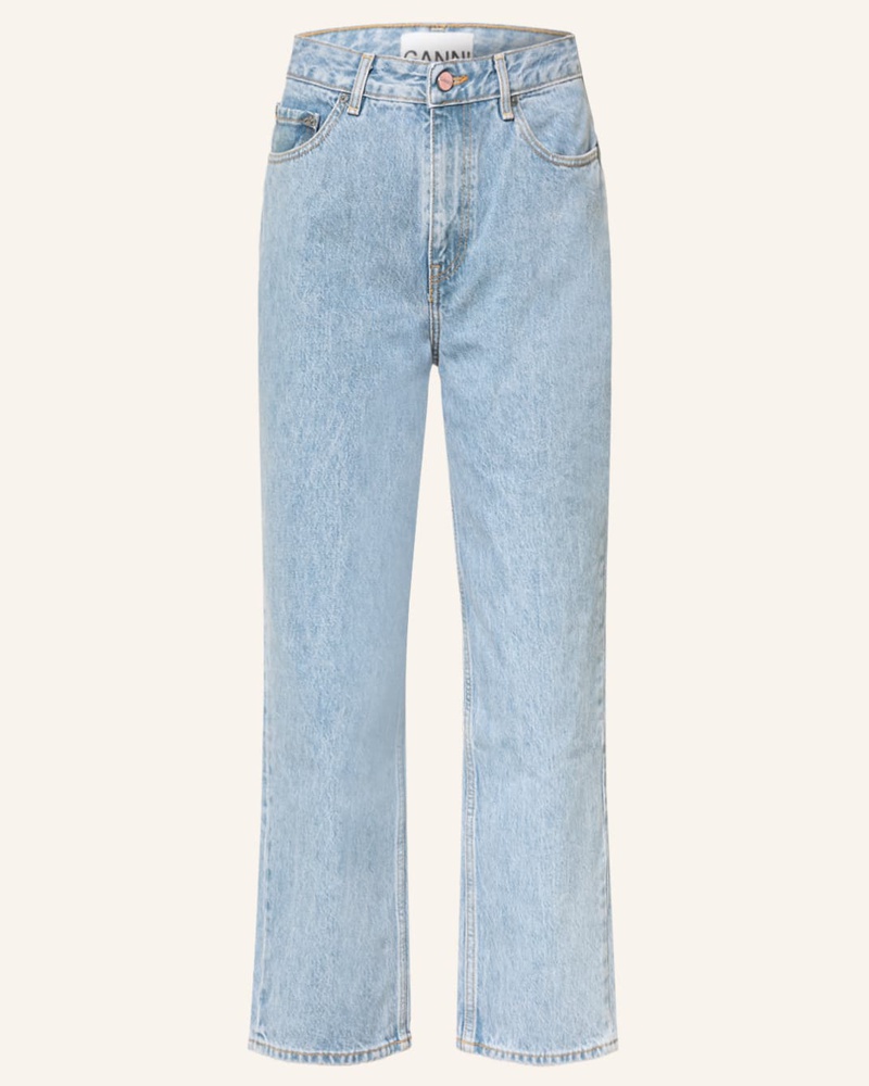 Ganni Damen Straight Jeans MISY