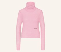 Rollkragenpullover mit Mohair