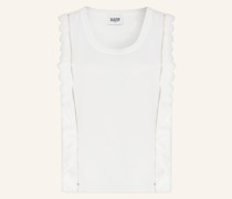 Blusentop TUP im Materialmix