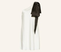 One-Shoulder-Kleid MIDORI aus Satin