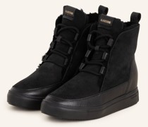 Schnürboots - SCHWARZ