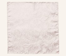 Seiden-Einstecktuchmit floralem Muster