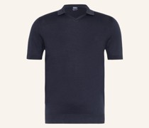 Strick-Poloshirt