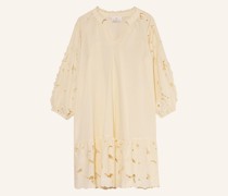 Strandkleid SUSTAINABLE SOLIDS mit 3/4-Arm