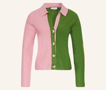 Strickjacke mit Cashmere