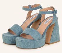 Plateau-Sandaletten PAYSIN - BLAU