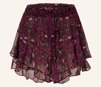 Seidenskort ABORELI mit Volants