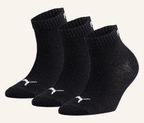3er-Pack Socken QUARTERS