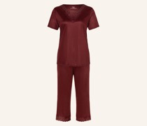 3/4-Schlafanzug GLAMOROUS NIGHTS aus Satin