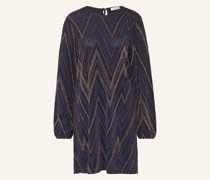 Kleid mit Glitzergarn