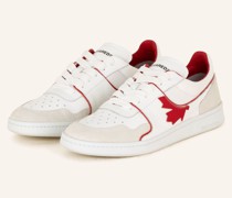 Sneaker BOXER - WEISS/ ROT