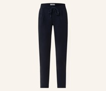 Hose SILVIOJOG im Jogging-Stil Cropped Fit