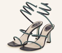 Sandaletten CLEO mit Schmucksteinen - BLAU