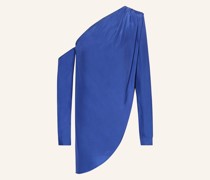 One-Shoulder-Shirt TOHO aus Seide