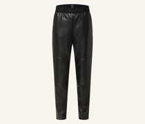 Leggings im Materialmix