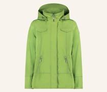 Jacke mit abnehmbarer Kapuze