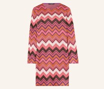 Kleid mit Glitzergarn
