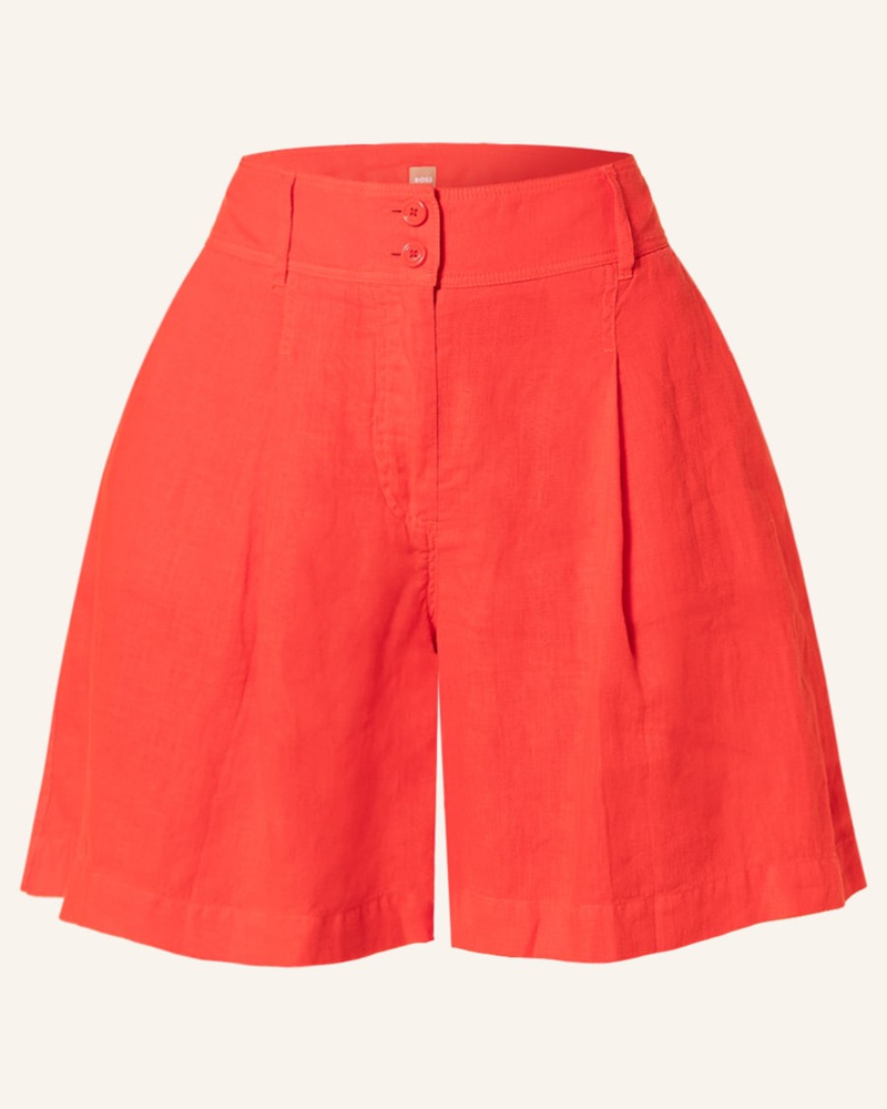 HUGO BOSS Damen Leinenshorts TAWETA