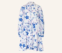 Hemdblusenkleid mit Cut-outs