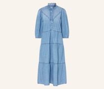 Kleid WILLOW in Jeansoptik mit 3/4-Arm