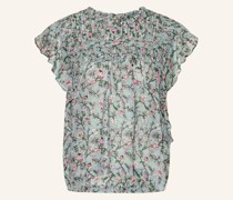 Blusenshirt LAYONA mit Volants und Rüschen